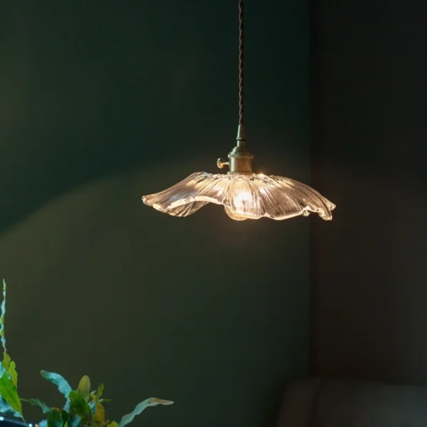 IWHD Nordic Brass Glass LED Hanging Lights Fixtures Loft Cafe Bar Restaurant Bedroom Living Dining Room Home Decor Pendant Lamp - Image 3