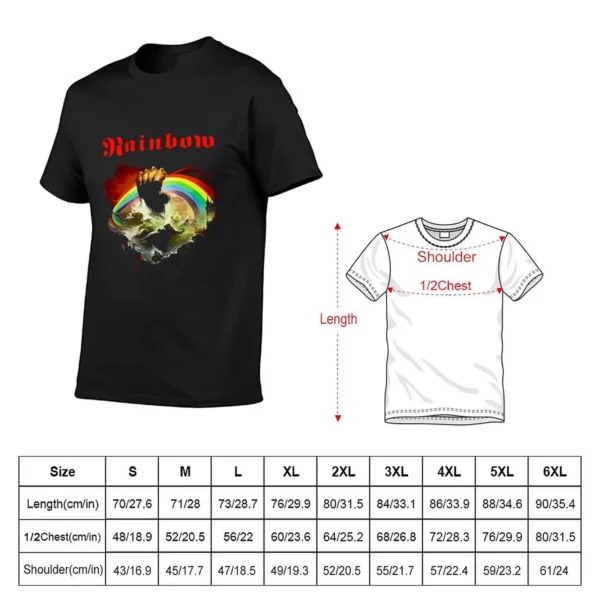 Rainbow Rising Ritchie Blackmore Rock T-Shirt sports fans quick-drying t shirt for men - Image 5