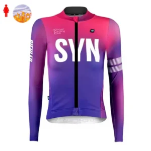 Women Winter Thermal Fleece SYN Cycling Jersey Pants Sports Set Clothing Cyclist Uniform Mtb Gel Road Bike Pro Team outdoor road