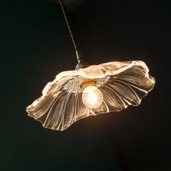 IWHD Nordic Brass Glass LED Hanging Lights Fixtures Loft Cafe Bar Restaurant Bedroom Living Dining Room Home Decor Pendant Lamp - Image 6
