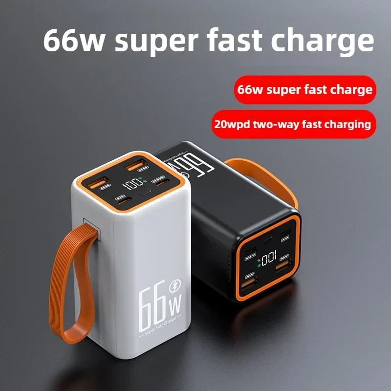 20000mAh Mini Power Bank 66W Fast Charging Power Bank Two-Way Portable External Battery Charger for IPhone Xiaomi Huawei Xiaomi - Image 4