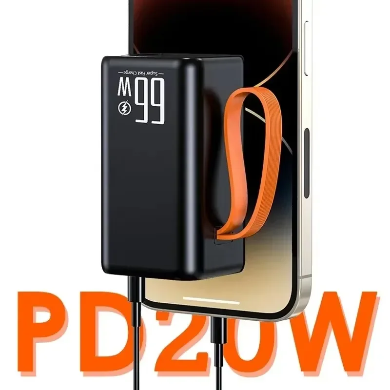 20000mAh Mini Power Bank 66W Fast Charging Power Bank Two-Way Portable External Battery Charger for IPhone Xiaomi Huawei Xiaomi - Image 5
