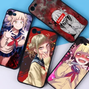 Toga Himiko M-My H-Hero A-Academia Phone Case For iPhone 15 6 7 8 Plus 11 12 13 14 Pro SE 2020 MAX Mini X XS XR Back Funda Cover