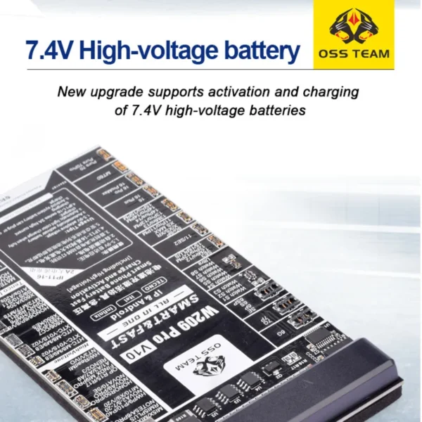 New OSS W209 Pro V10 Smart Phone battery fast chargand activation For iPhone X-16PM IWatch S1-S8 Current Voltage Detection Tools - Image 6