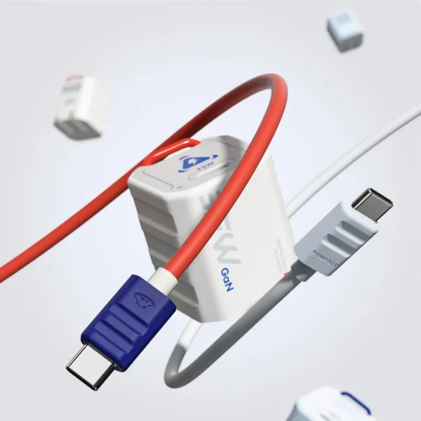 PANDAER 100W High Power Fast Charging Cable USB-C Graphene Shielding Layer LSR Soft Wire Support iPhone Meizu 21 Series Charge - Image 5