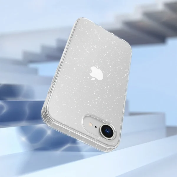 Fit iPhone 16e Phone Case, Crystal Clear Bling Sparkly Glitter Soft TPU Case Slim Fit Drop Protection case For iPhone 16e Cover - Image 5