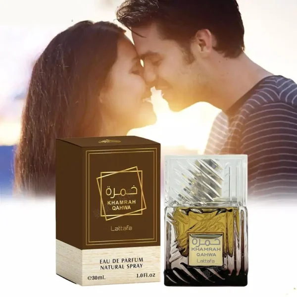 30ml Original Lattafa Khamrah For Men Fragrance Eau De Parfum Spray High Quality Arabic Perfume Sexy T Darey Men Wood Scent - Image 5