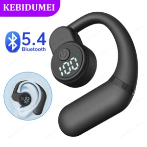 Bluetooth 5.4 Earphone Wireless Headphone 180° Rotation Ear Hook Headset HiFi Stereo Noise Reduction Earbud for Xiaomi iPhone