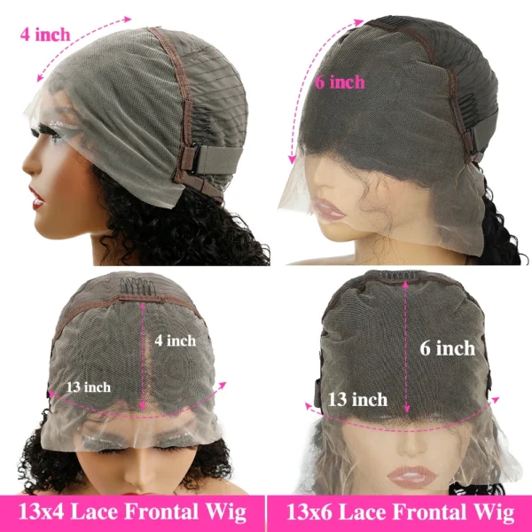 P4/27 Highlight Lace Frontal Wig Preplucked Body Wave Human Hair 200 Density 13x4 13x6 HD Full Lace Front Wigs For Women 46 Inch - Image 5