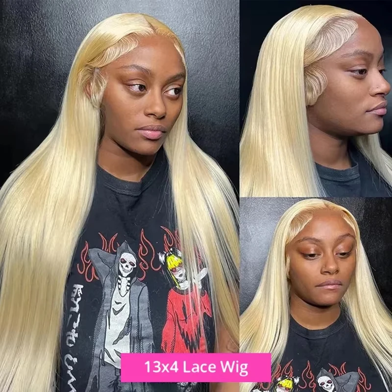 613 Blonde Lace Front Wig Human Hair 13X6 Hd Lace Frontal Wig Straight Lace Front Wigs Human Hair 13X4 Lace Front Human Hair Wig - Image 2