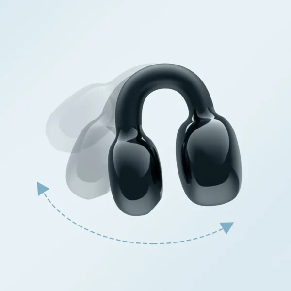 Bluetooth 5.3 Earphone Ear Clip Headphones Wireless Earbud with Microphone HiFi Stereo Noise Reduction Headset for Xiaomi iPhone - Image 4