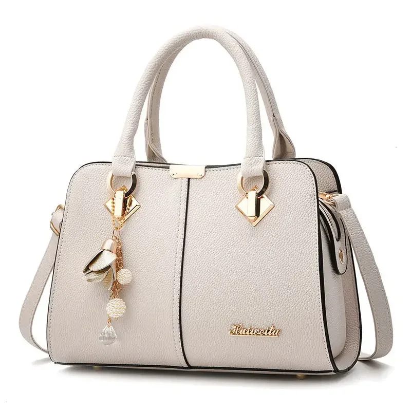 New Woman Shoulder Bag Large Capacity Handbag for Women Crossbody Bag PU Portable Bucket Bag Ladies Messenger Bags Tote Bags